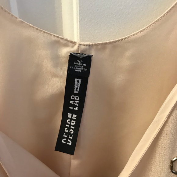 Light Pink Dress with gold accents - Picture 2 of 4